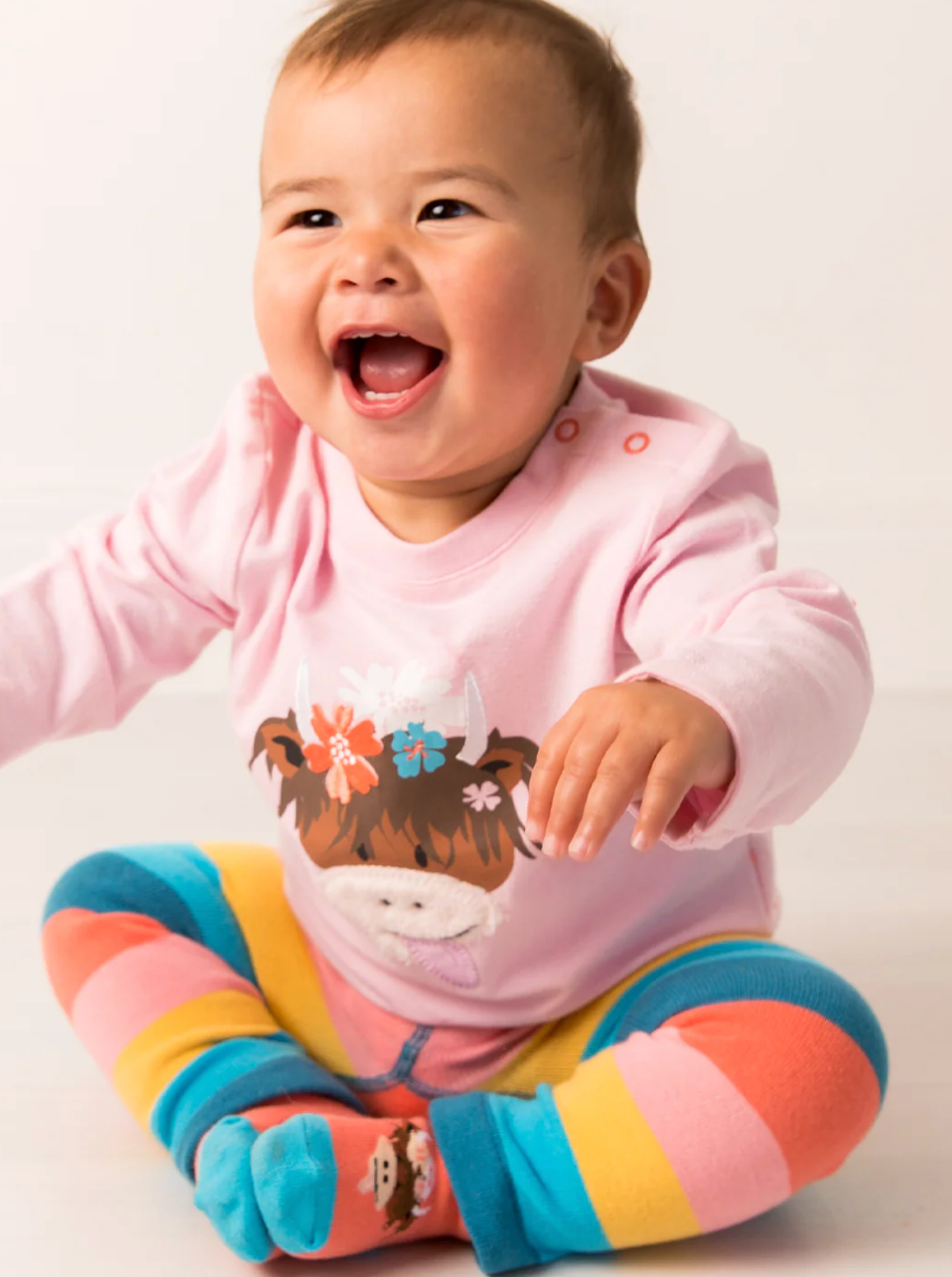 Bonnie Highland Cow Leggings