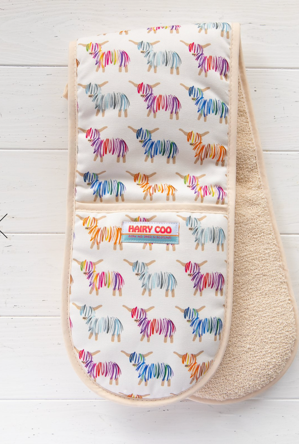 Highland Cow Oven Gloves