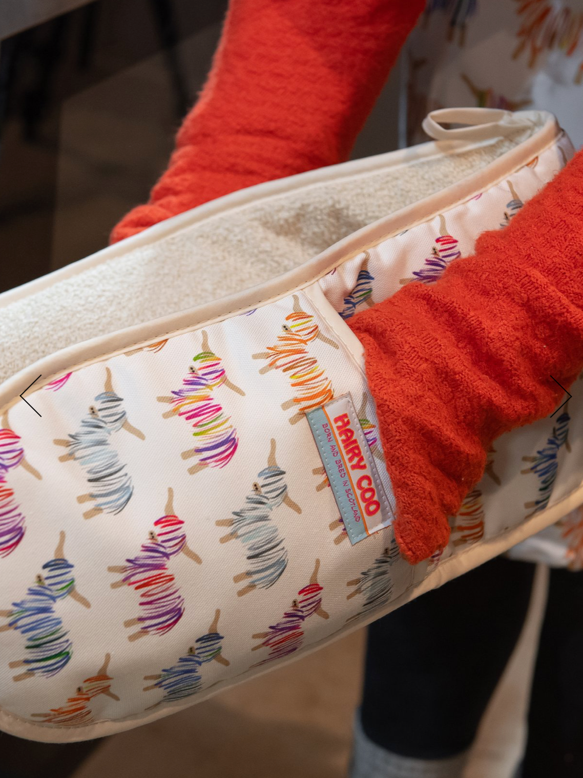 Highland Cow Oven Gloves