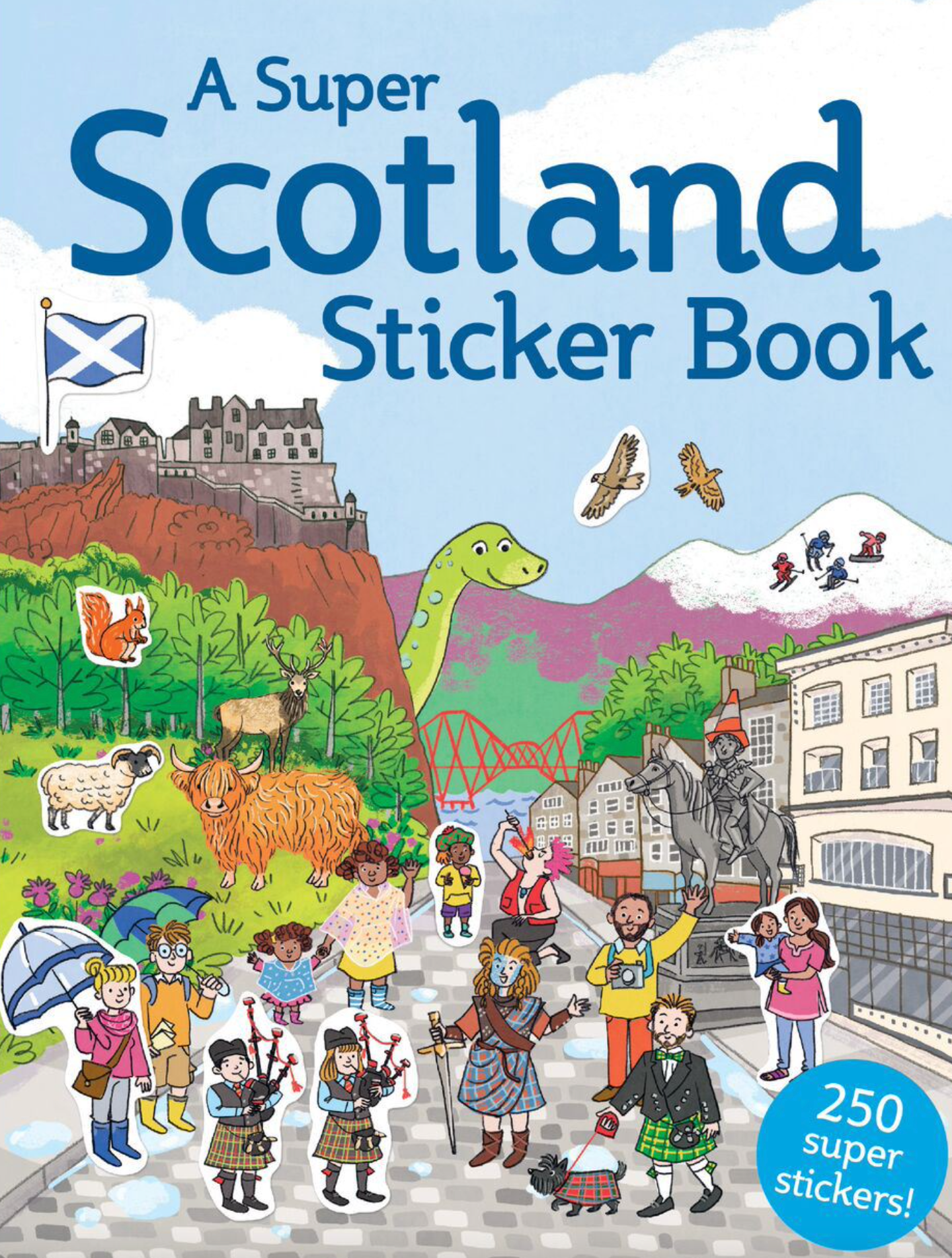 SUPER SCOTLAND STICKER BOOK