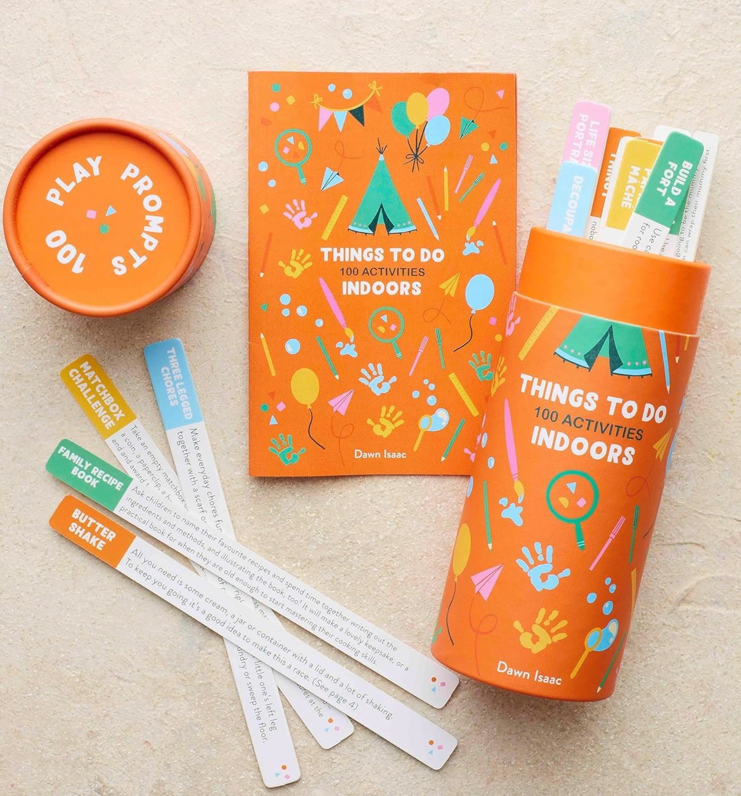 THINGS TO DO INDOORS: 100 PLAY PROMPTS