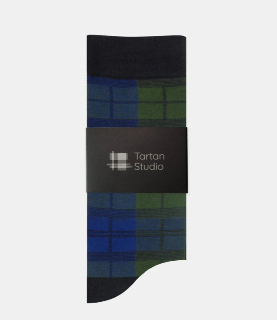 Black Watch Tartan Socks