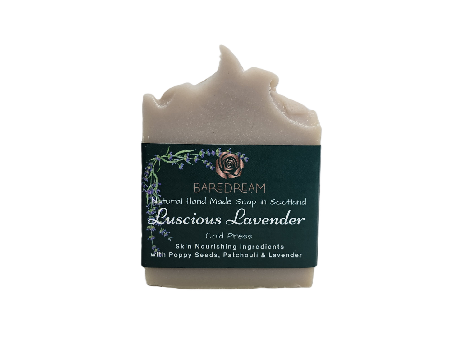 Luscious Lavender- Handmade Soap Bar 140g