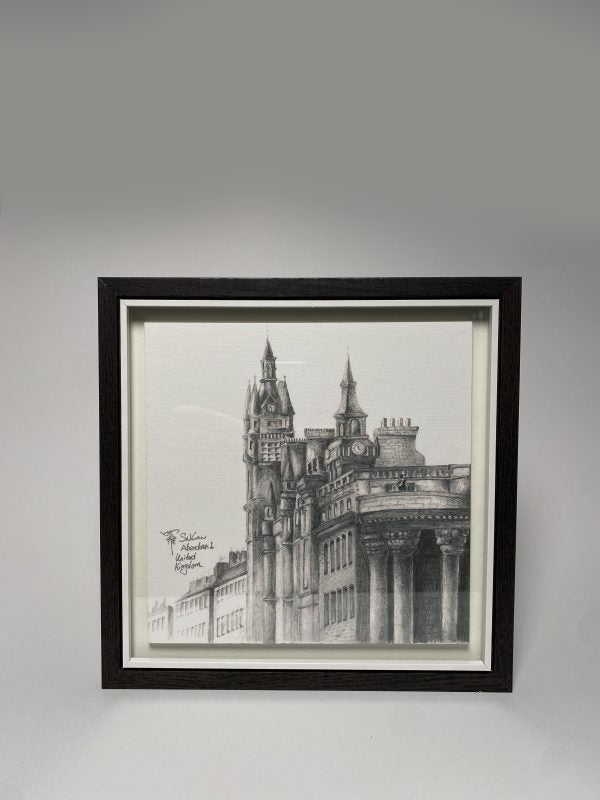 Aberdeen Town House art print