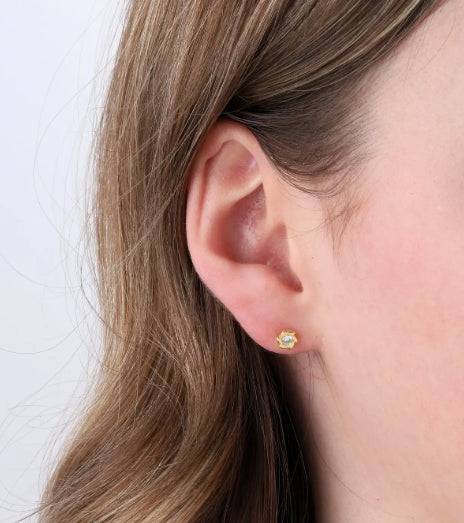 'i'd Pick You' Swirl Crystal Flower