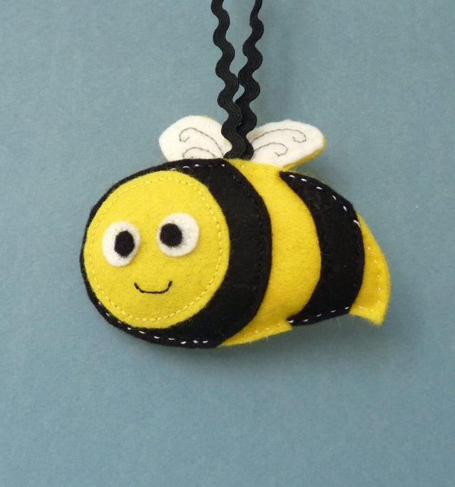 Bernie the Bumblebee Felt Decoration