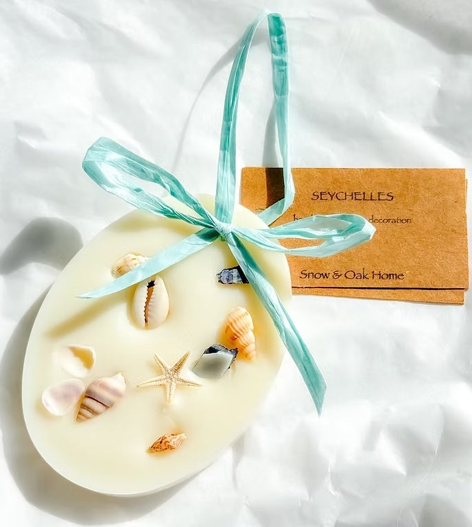 Seychelles Scented Soy Wax Decoration