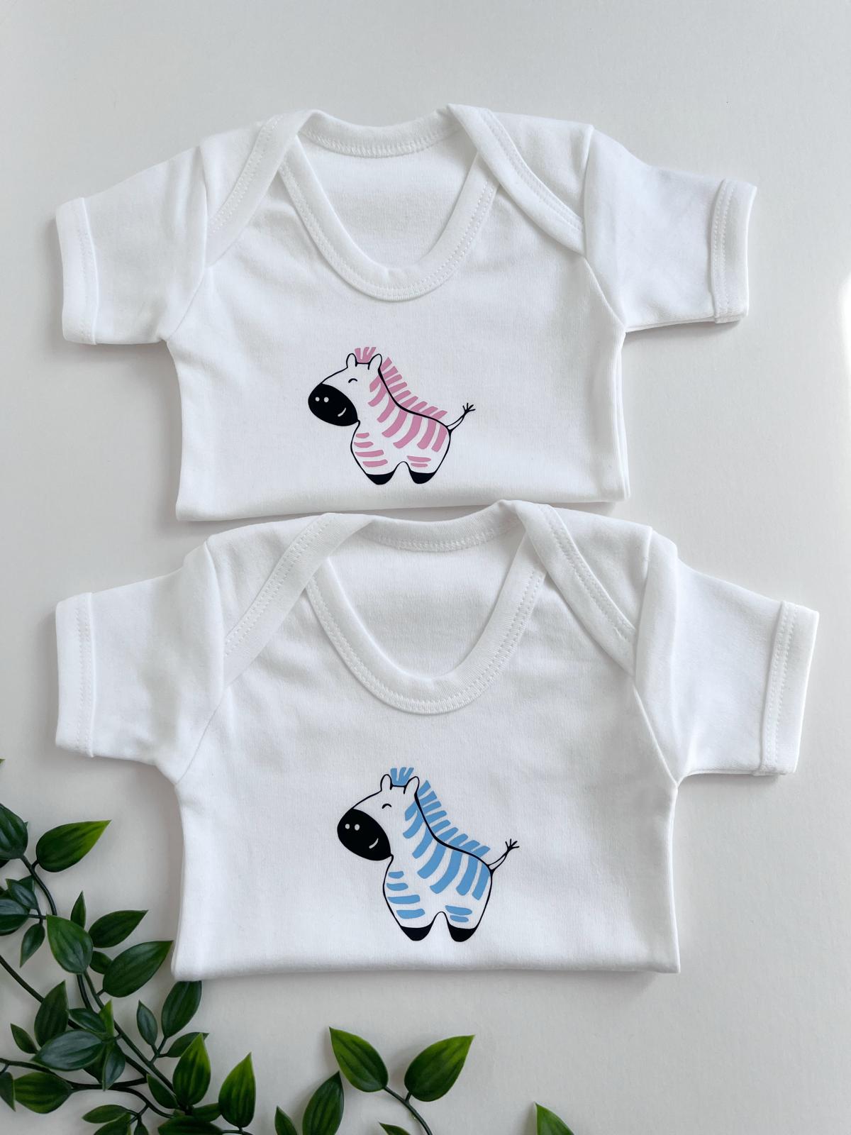 Pink Zebra Vest & Hat Set