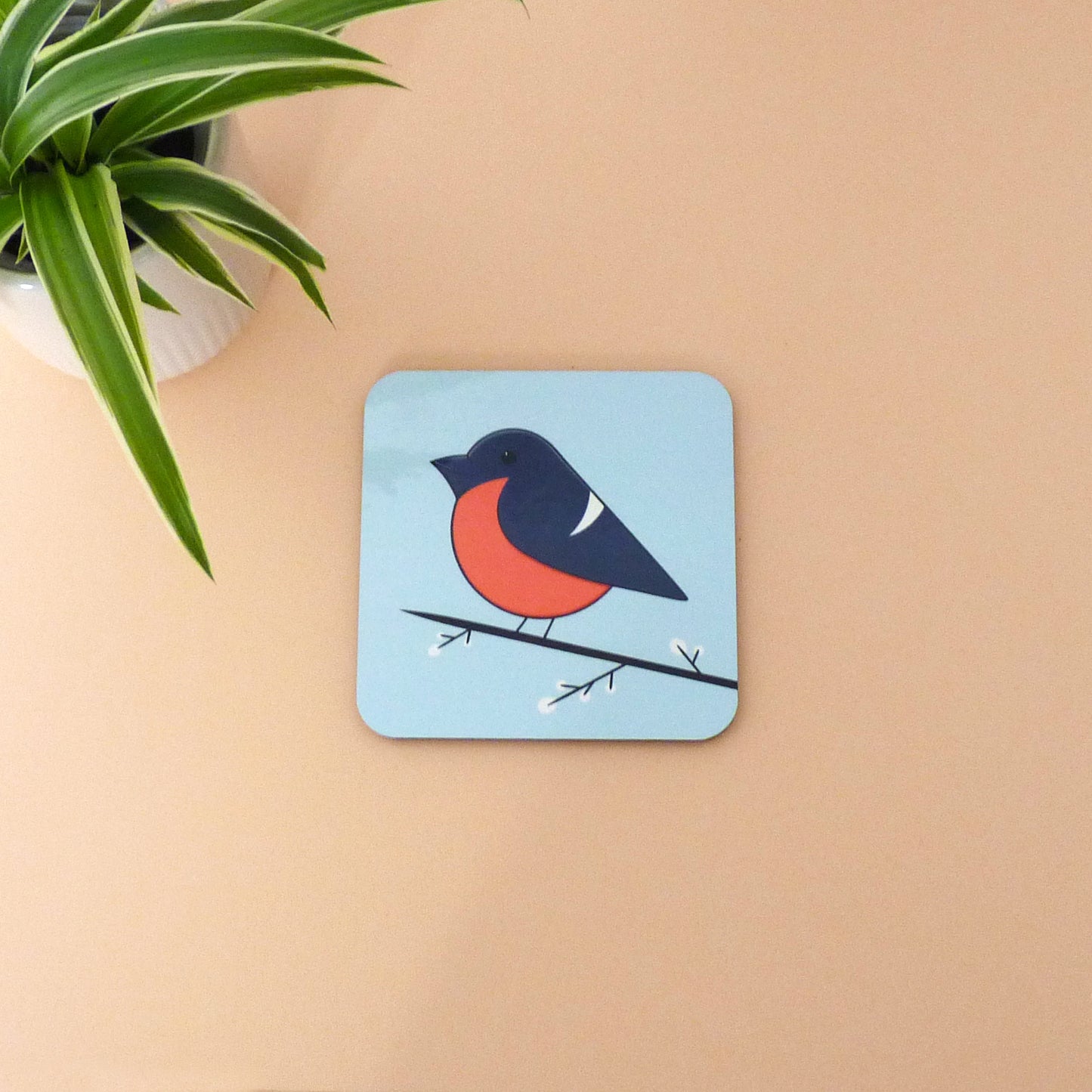 Benji the Bullfinch Coaster