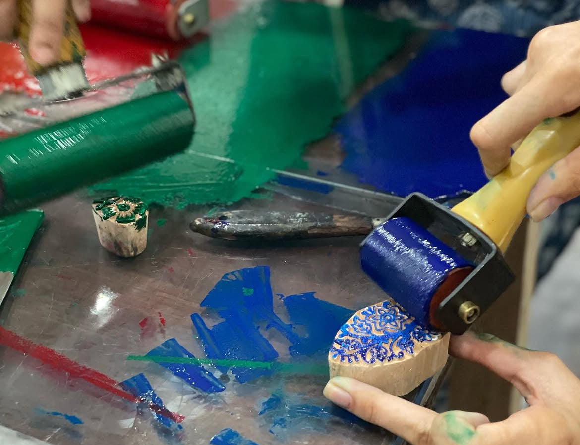 Block Printing Workshop – Create Your Own Textile