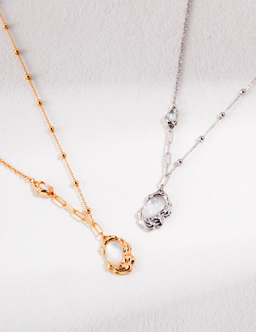 Lava Flow Seashell Necklace