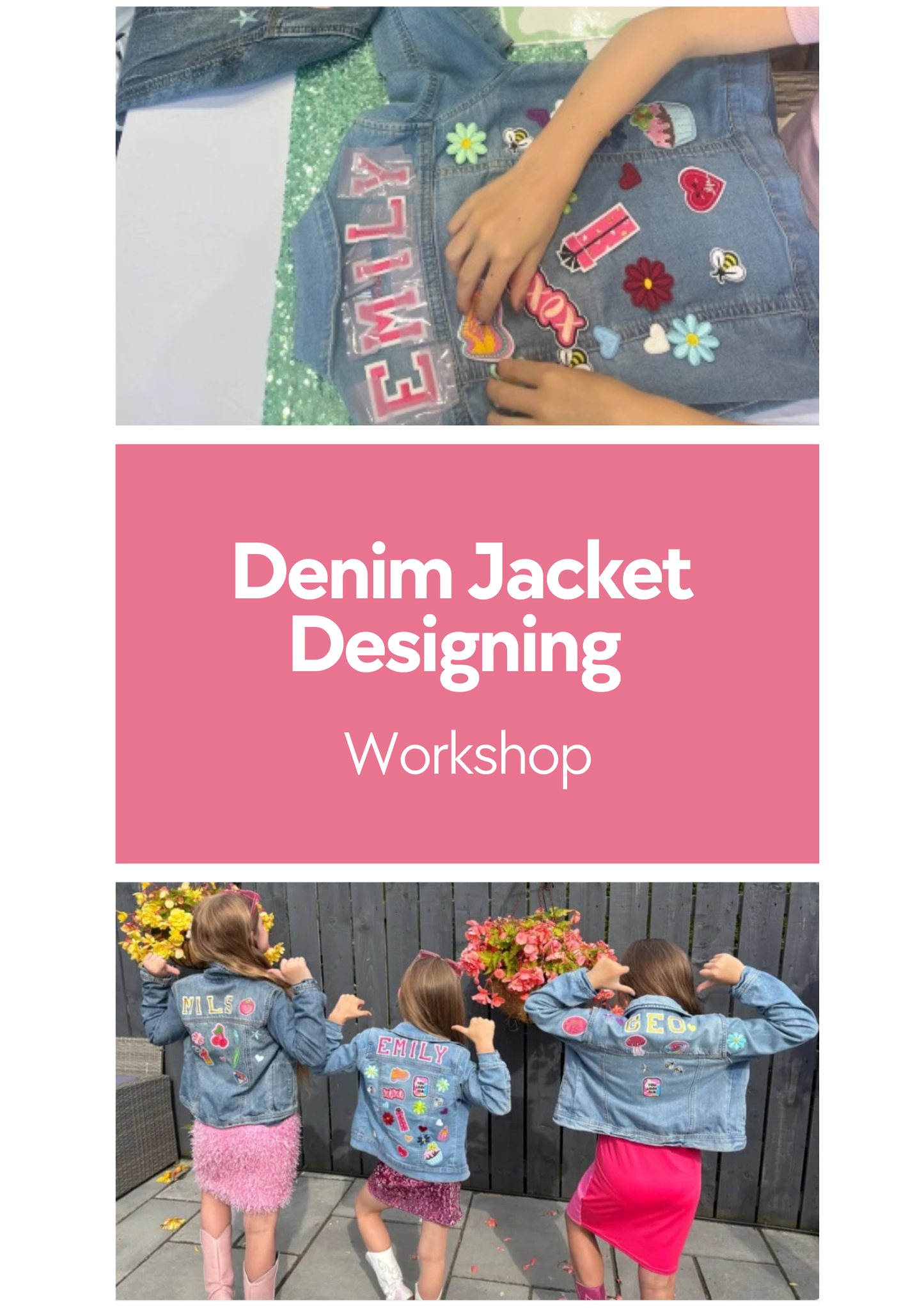 Denim Jacket Designing workshop