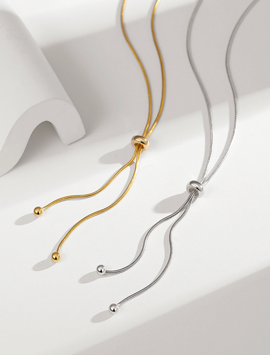 Classic Minimalist Necklace in Gold Vermeil