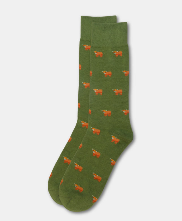 Highland Cow Socks