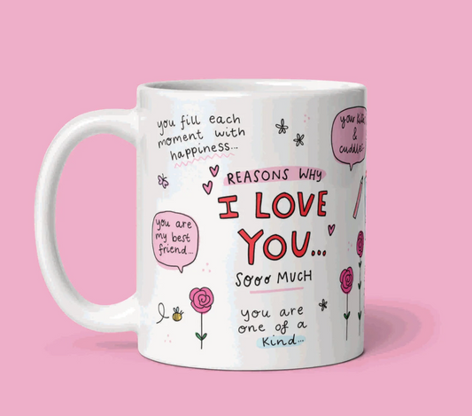 I LOVE YOU MUG