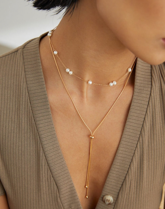 Everyday Wear Pearl Necklace