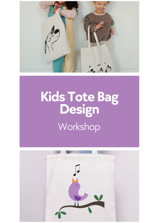 Kids Tote Bag Design Workshop