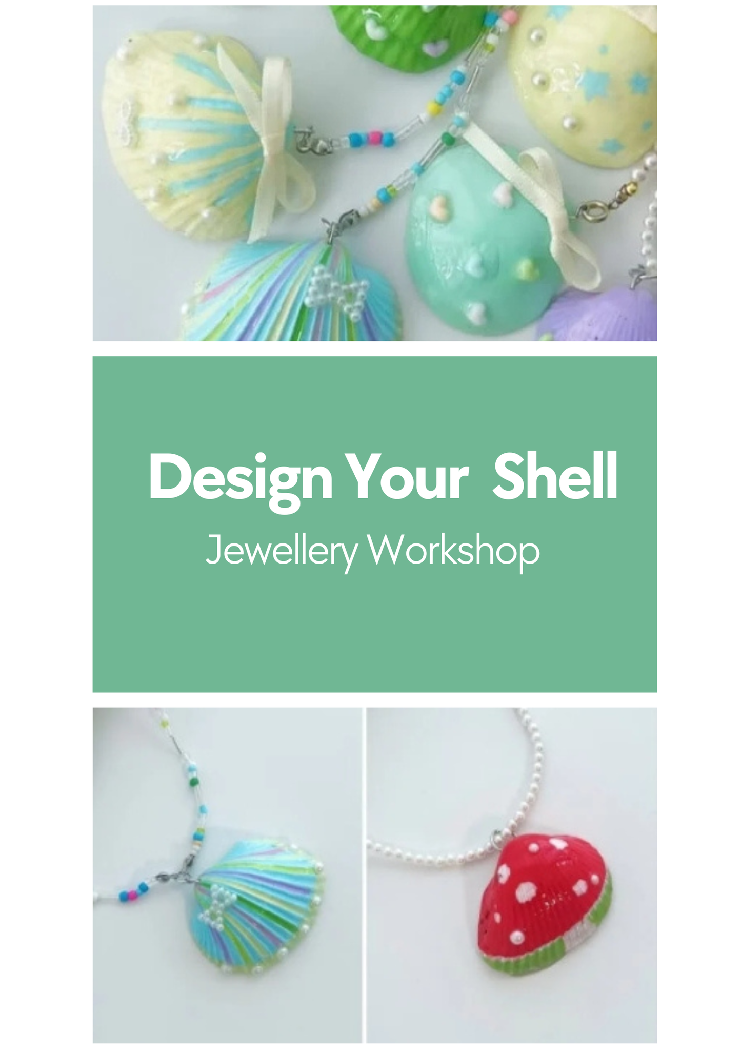Design Your Own Shell Jewellery Workshop