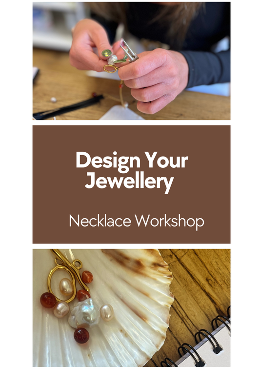 Exclusive Necklace Workshop: Design with Freshwater Pearls & Semi-Precious Stones (2-3 Guests)
