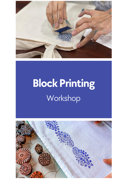 Block Printing Workshop – Create Your Own Textile