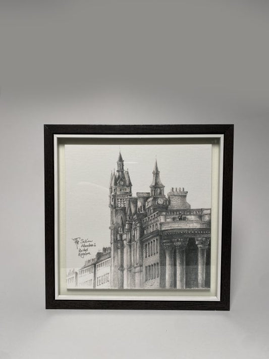 Aberdeen Town House art print