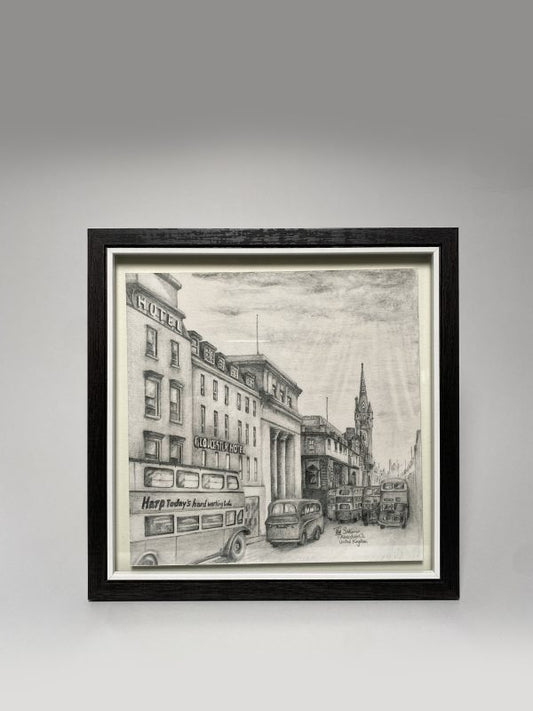Aberdeen Union Street art print