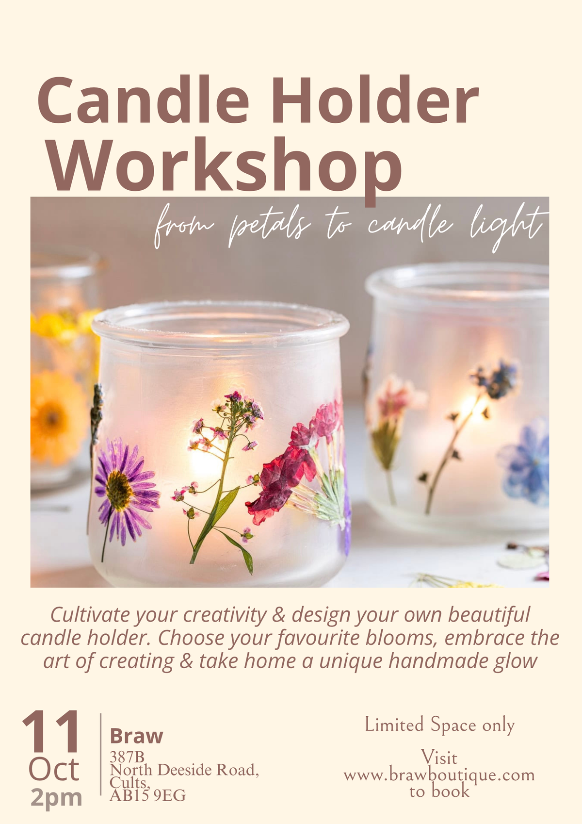 Design a Candle Holder - 11th October 2026