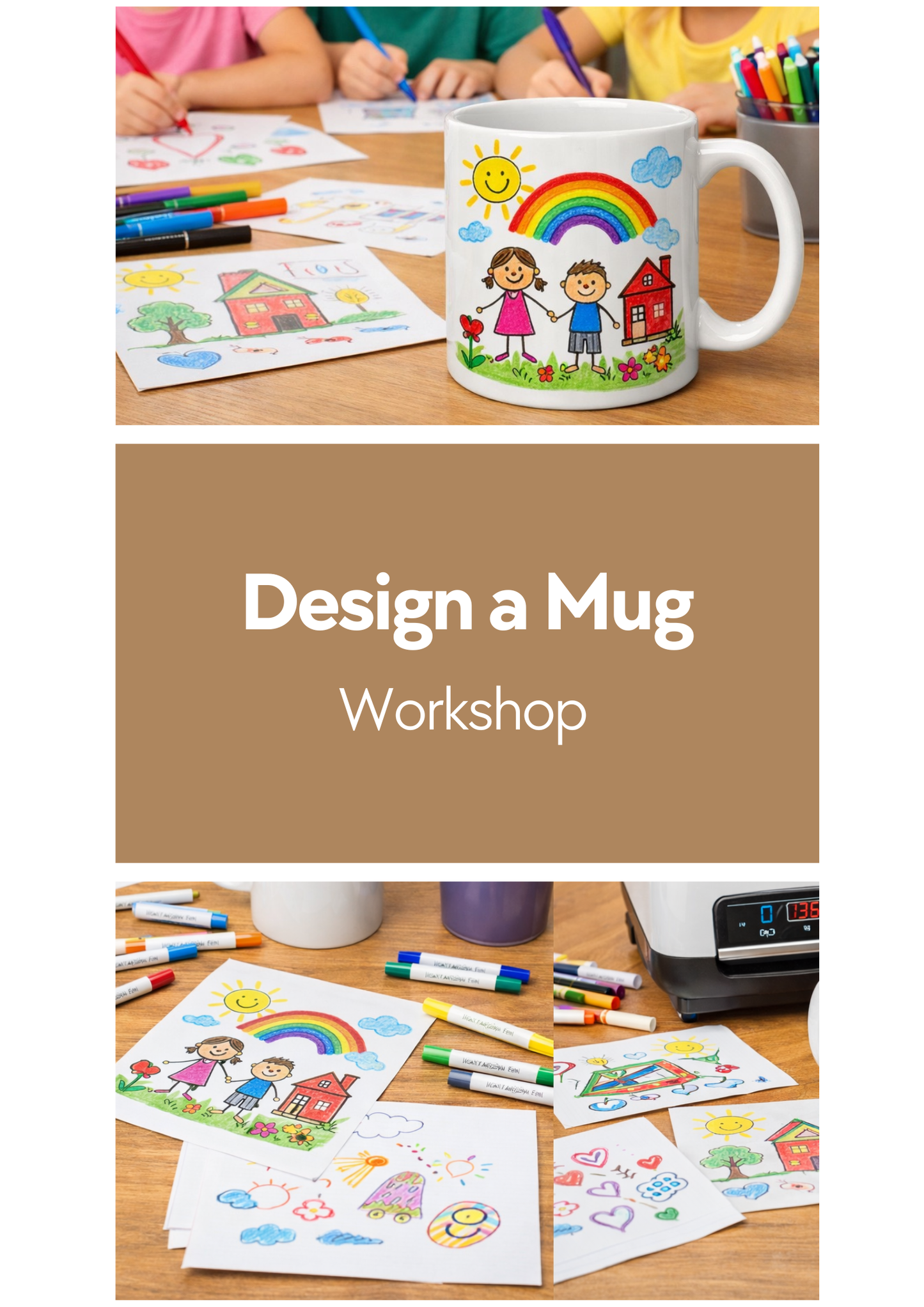 Design A Mug kids Workshop