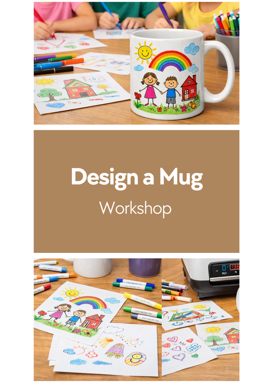 Design A Mug kids Workshop