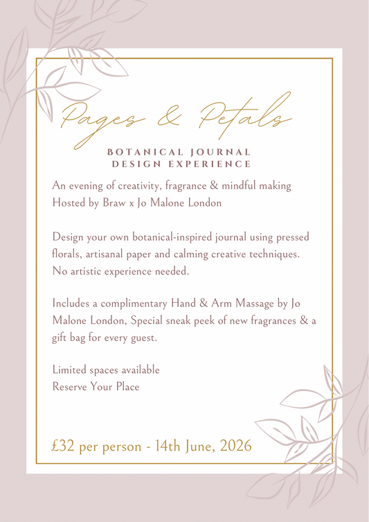 Paper & Petals - Braw x Jo Malone