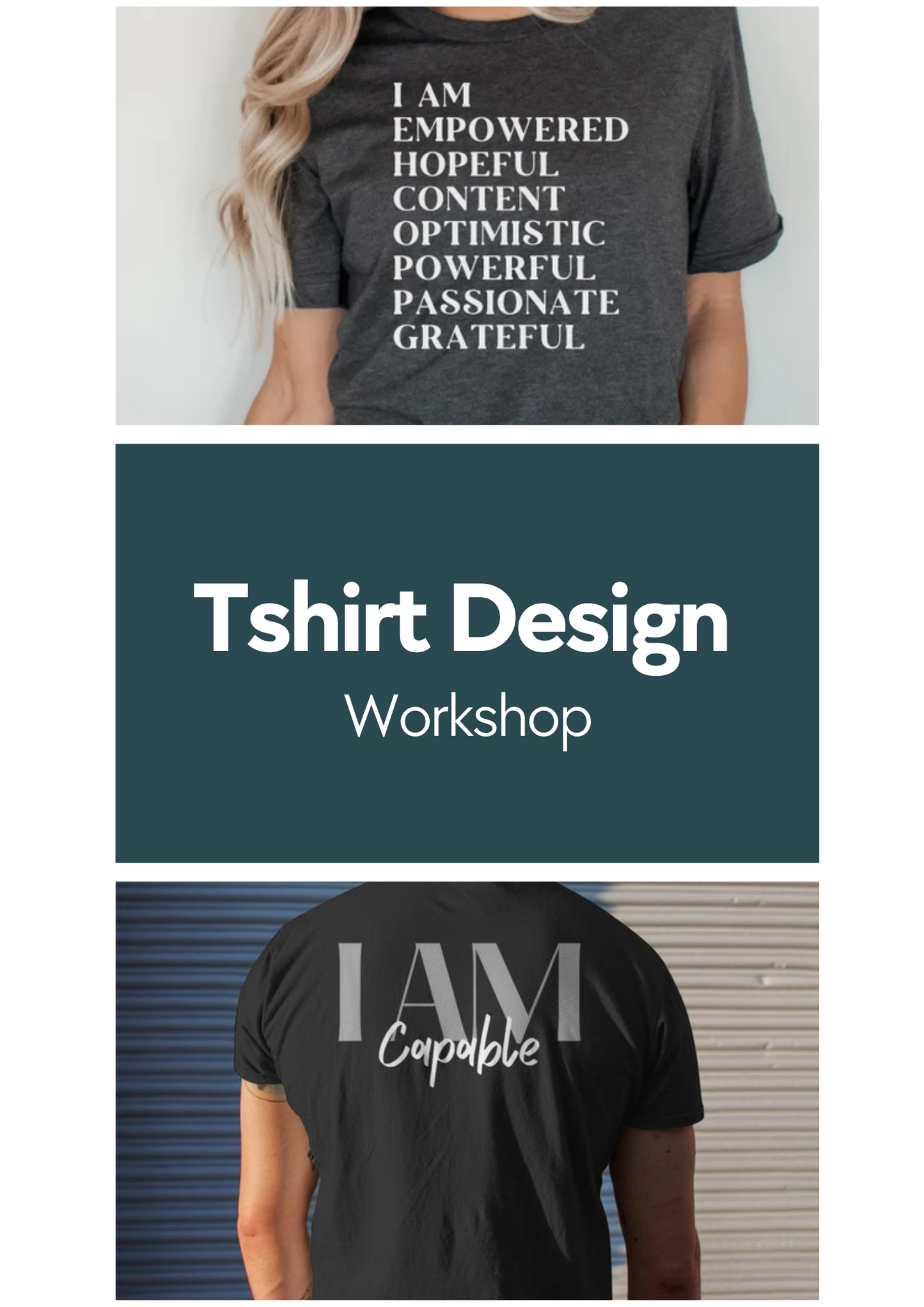 T-shirt Design Workshop For Adults