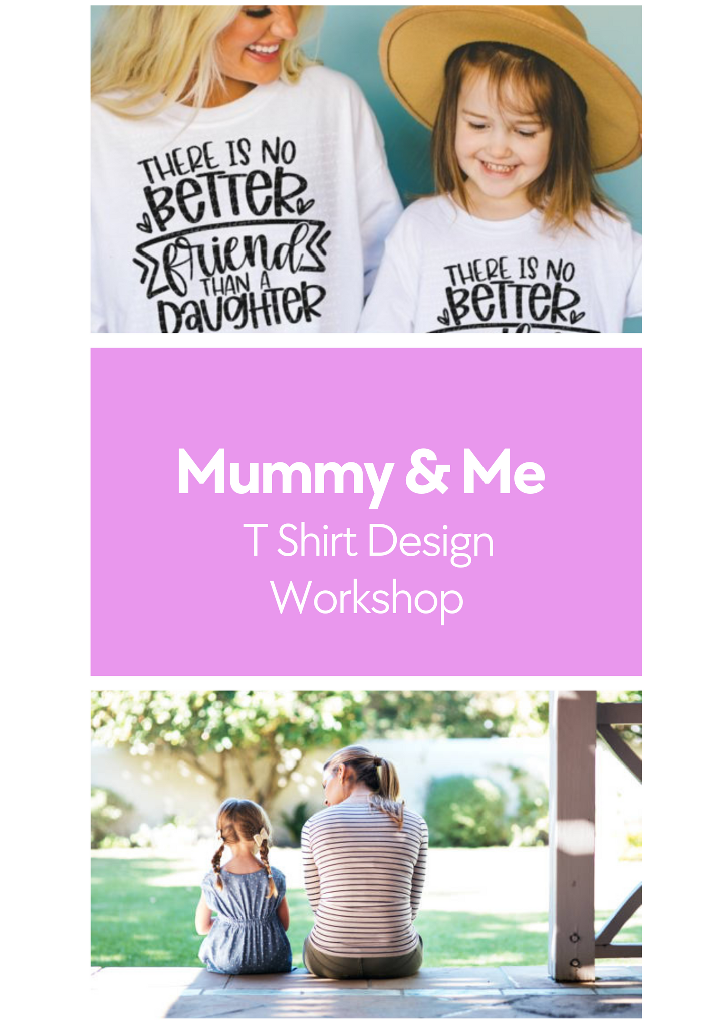 Mum & Me T-shirt Design Workshop