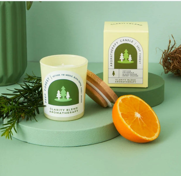 Deep Forest aromatherapy candle (90g)
