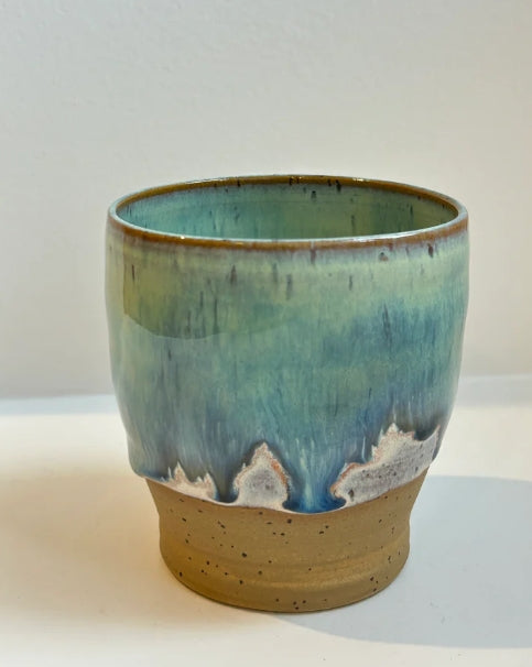 Sea Green Dimple Cup