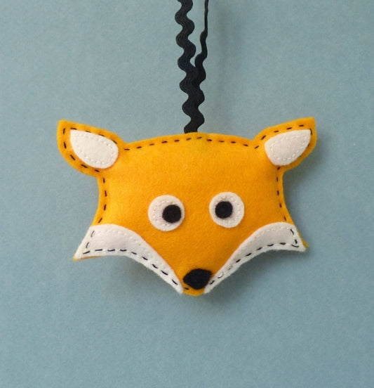 Freddie the Fox Felt Decoration