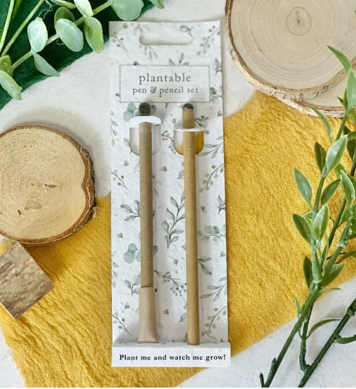Eco-Friendly Plant-Pen & Pencil Set
