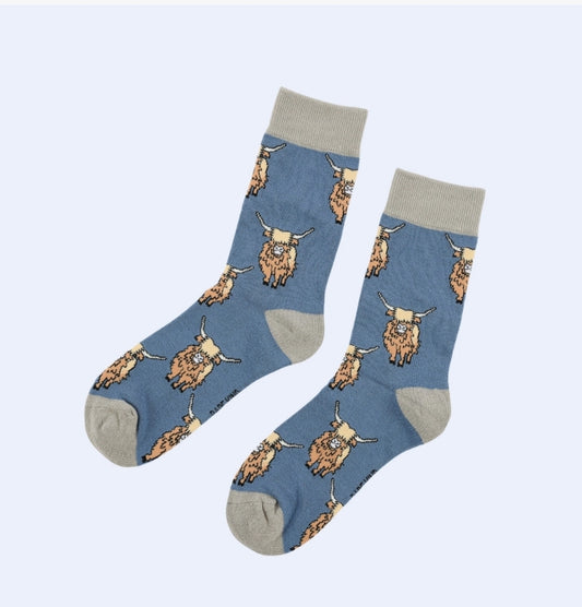 Highland Cow Socks