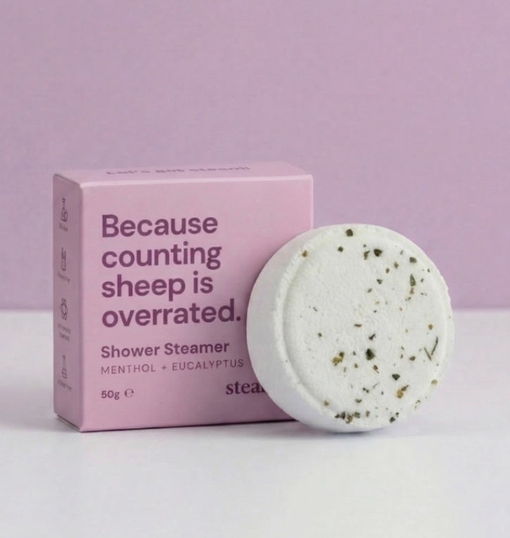 Shower Steamer-Because counting sheep is overrated