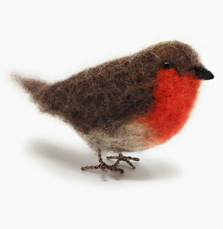 British Birds Red Robin Needle Felting Craft Kit
