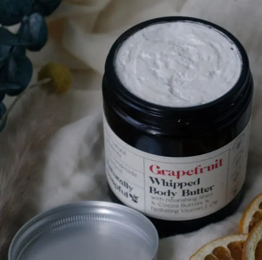 Grapefruit Whipped Body Butter, 100% Natural Ingredients