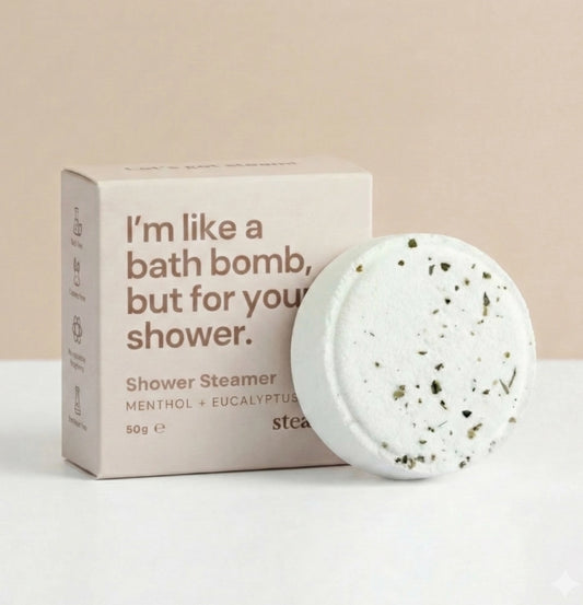 Shower Steamer -I'm like a bath bomb, but for your shower