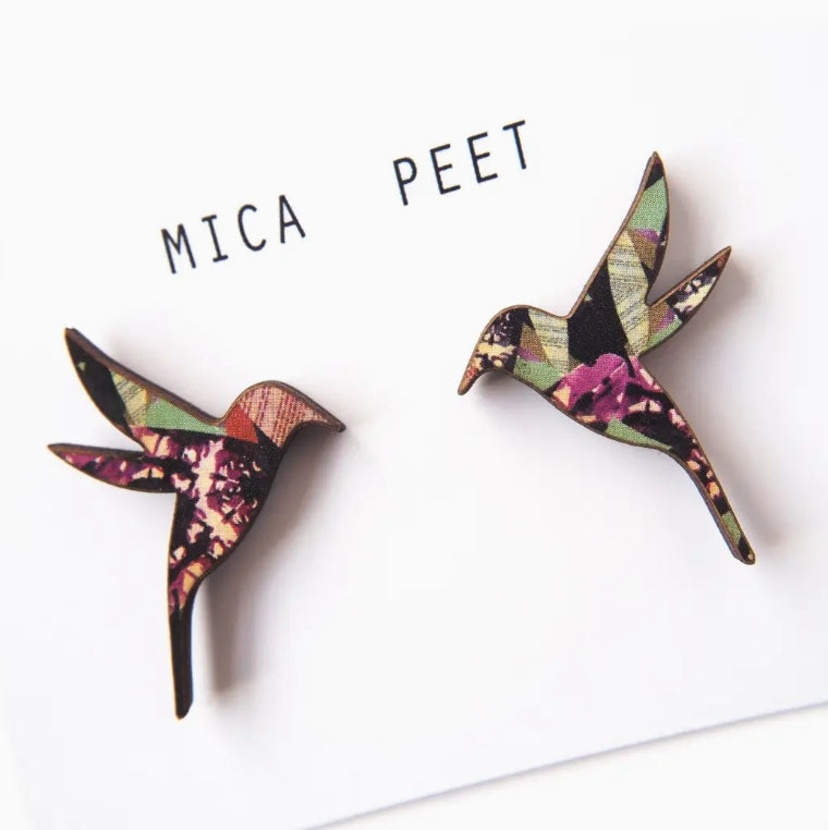 Hummingbird Stud Earrings