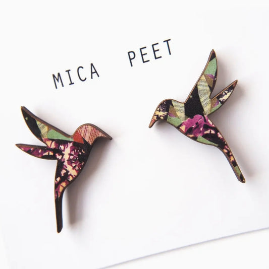 Hummingbird Stud Earrings