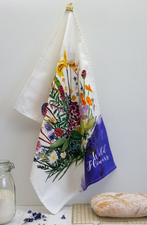 Wildflowers Tea Towel