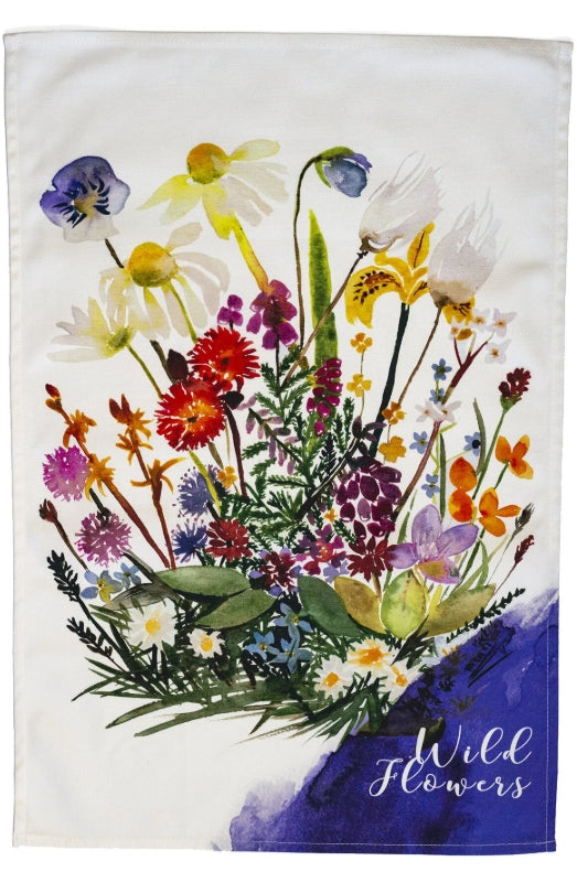 Wildflowers Tea Towel