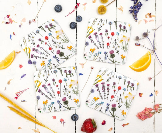 Wildflowers Coasters