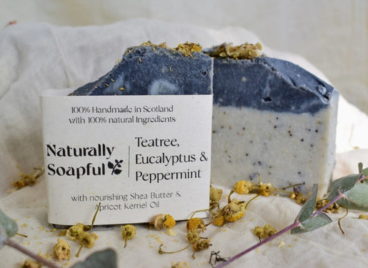 Teatree, Eucalyptus & Peppermint Handmade Soap