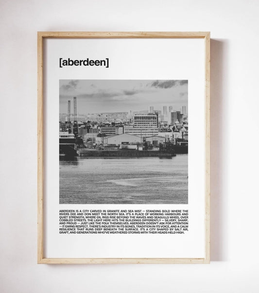 Aberdeen Unframed Print