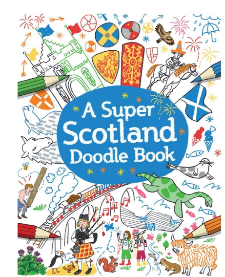 SUPER SCOTLAND DOODLE BOOK