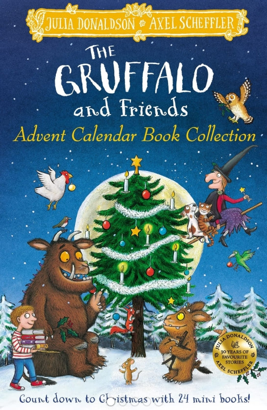 GRUFFALO AND FRIENDS ADVENT CALENDAR BOOK COLLECTION 2023